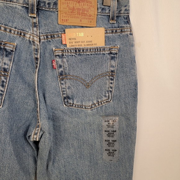Levi's 515 boot cut lower rise jeans nwt - Picture 3 of 9